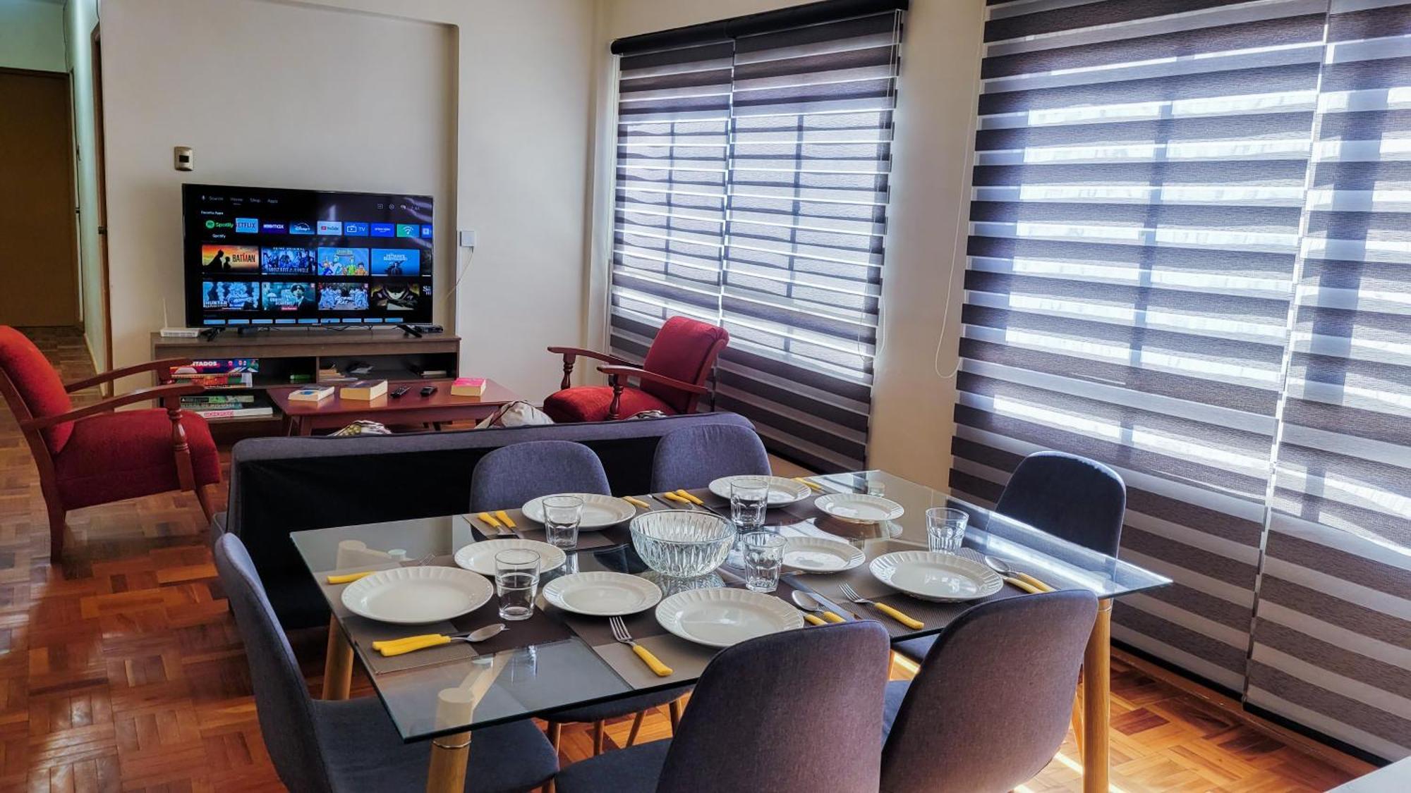 Apartamento Hogar Centrico Y Comodo En Miraflores *